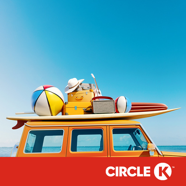 Mit der Circle K Tankkarte in die Sommerferien