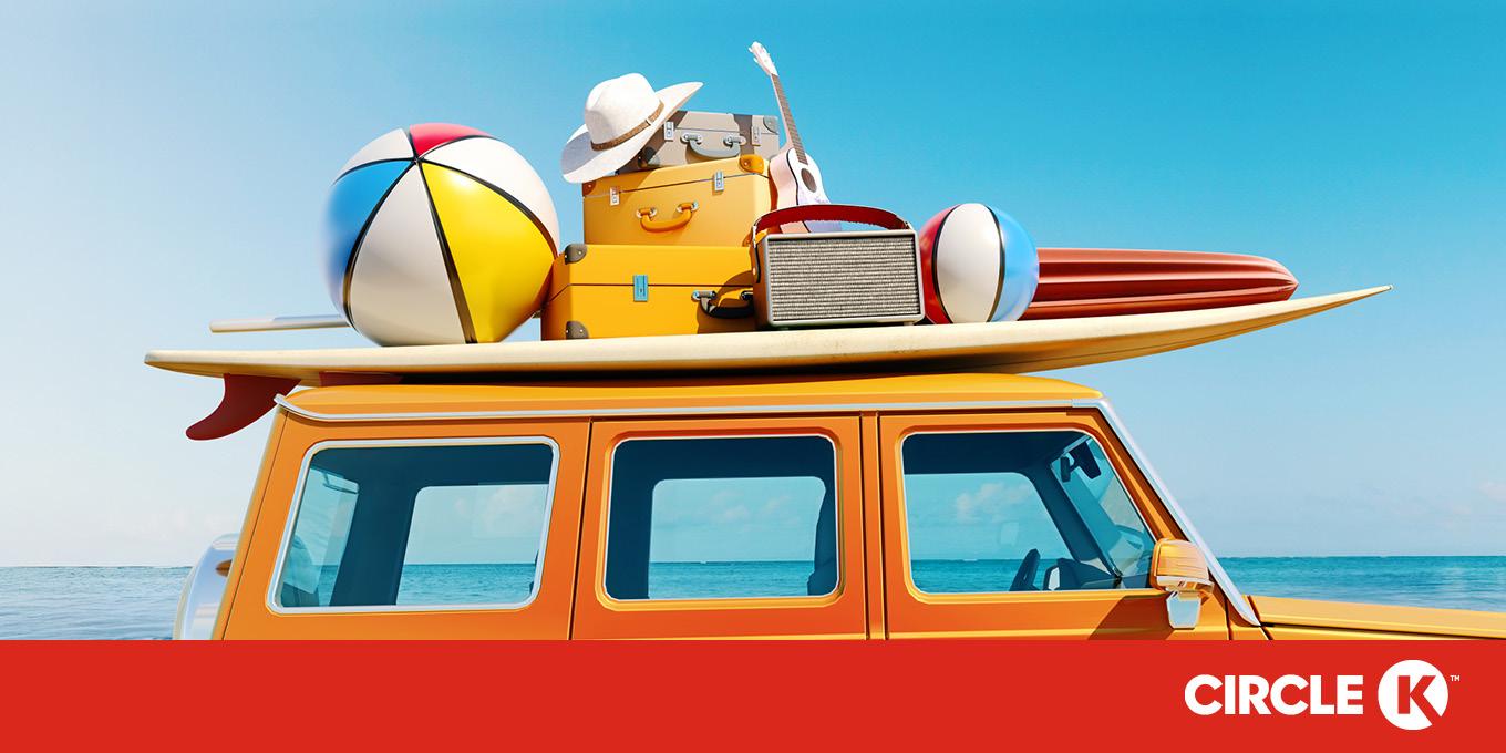 Mit der Tankkarte von Circle K in den Urlaub